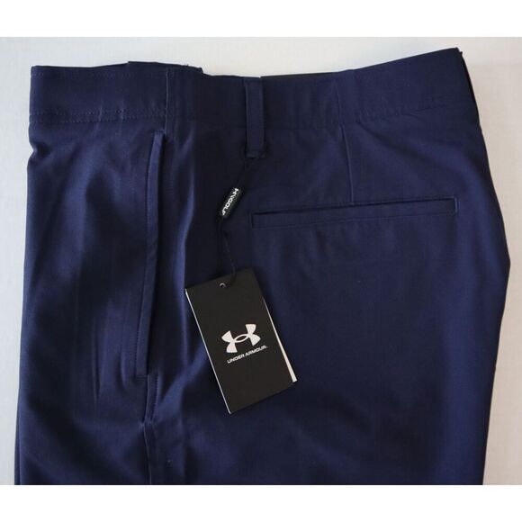 Under Armour 1377302-410 Men's Sz 32 Navy Blue 10" Golf Shorts - Picture 5 of 10